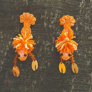 Shrimp earrings